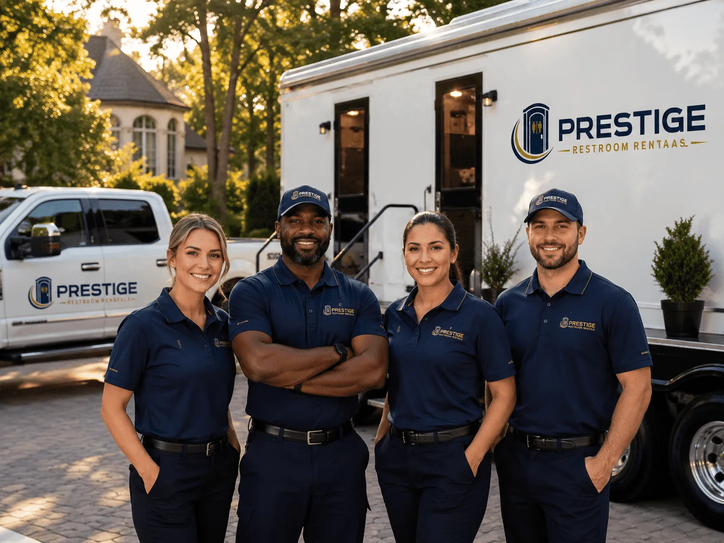 Trusted Luxury Portable Restrooms company in Eola, TX